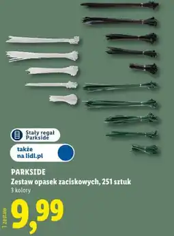 Lidl Zestaw opasek zaciskowych oferta