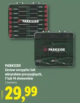 Lidl PARKSIDE Zestaw szczypiec lub wkrętaków precyzyjnych oferta