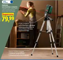 Lidl Laser krzyżowy ze statywem oferta