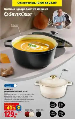 Lidl Garnek żelowy SILVERCREST oferta