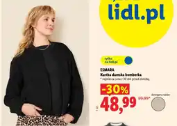 Lidl ESMARA Kurtka damska bomberka oferta