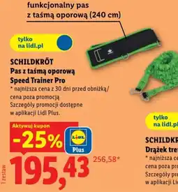 Lidl SCHILDKRÖT Pas z taśmą oporową Speed Trainer Pro oferta