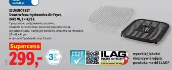 Dwustrefowa frytkownica Air Fryer