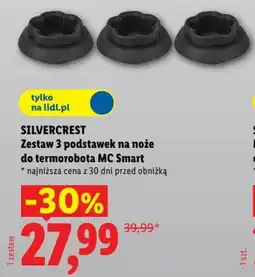 Lidl Zestaw 3 podstawek na noże do termorobota MC Smart oferta