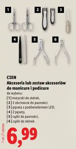 Lidl Akcesoria lub zestaw akcesoriów do manicure i pedicure oferta
