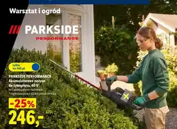 Lidl Parkside Performance Akumulatorowe nożyce do żywopłotu, 40 v oferta