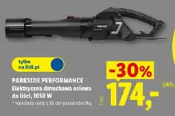 Lidl Parkside Performance Elektryczna dmuchawa osiowa do liści, 1650 w oferta