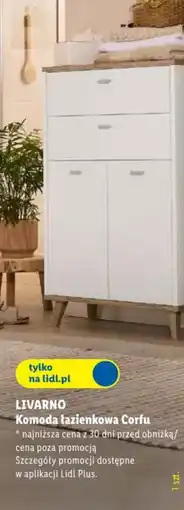 Lidl Livarno Komoda łazienkowa corfu oferta
