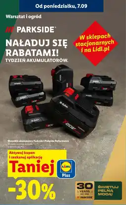 Lidl Akumulatory Parkside oferta