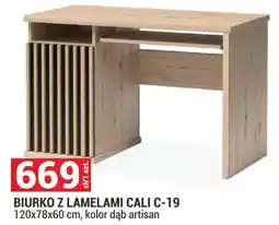 Merkury Market BIURKO Z LAMELAMI CALI C-19 oferta