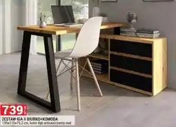 Merkury Market ZESTAW IGA II BIURKO+KOMODA oferta