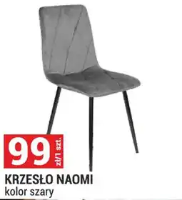 Merkury Market KRZESŁO NAOMI kolor szary oferta