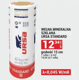 Merkury Market Wełna mineralna szklana Ursa Standard oferta