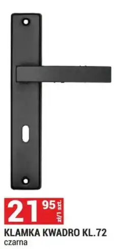 Merkury Market KLAMKA KWADRO KL.72 czarna oferta