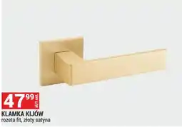 Merkury Market Klamka Kijów rozeta fit, złoty satyna oferta