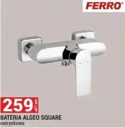 Merkury Market FERRO BATERIA ALGEO SQUARE natryskowa oferta