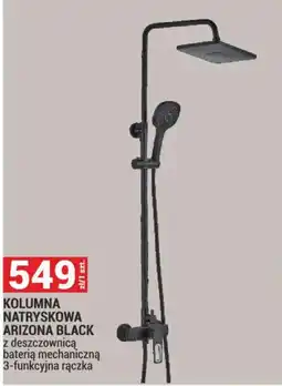 Merkury Market KOLUMNA NATRYSKOWA ARIZONA BLACK oferta