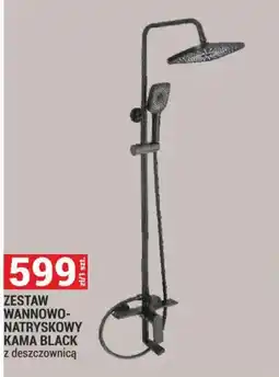 Merkury Market ZESTAW WANNOWO-NATRYSKOWY KAMA BLACK oferta
