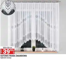 Merkury Market GOTOWA FIRANA ŻAKARDOWA oferta