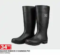 Merkury Market Kalosze Robocze z Czarnego PVC oferta