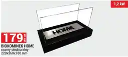 Merkury Market BIOKOMINEK HOME czarny strukturalny oferta