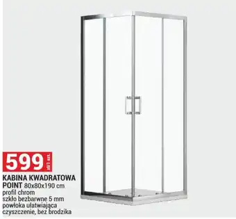 Merkury Market Kabina Kwadratowa POINT oferta