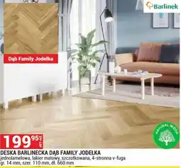 Merkury Market Deska barlinecka dąb family jodełka oferta