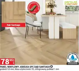 Merkury Market Panel Winylowy Jodełka SPC Dąb Santiago oferta