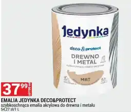 Merkury Market EMALIA JEDYNKA DECO&PROTECT szybkooschnąca emalia akrylowa do drewna i metalu oferta