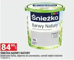 Merkury Market Śnieżka Barwy Natury lateksowa farba oferta