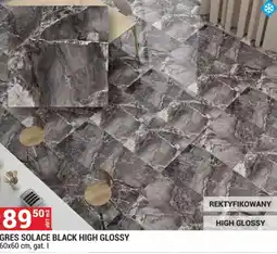 Merkury Market GRES SOLACE BLACK HIGH GLOSSY oferta