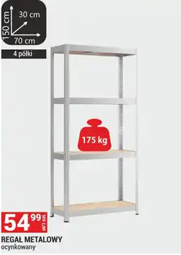 Merkury Market REGAŁ METALOWY ocynkowany oferta