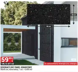 Merkury Market DEKORACYJNY PANEL KWARCOWY oferta