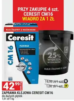 Merkury Market Zaprawa klejowa ceresit CM16 oferta