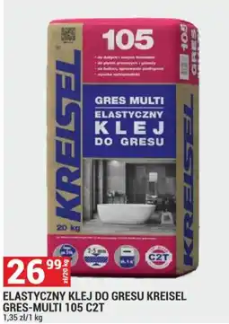 Merkury Market Elastyczny Klej do Gresu Kreisel Gres-Multi 105 C2T oferta