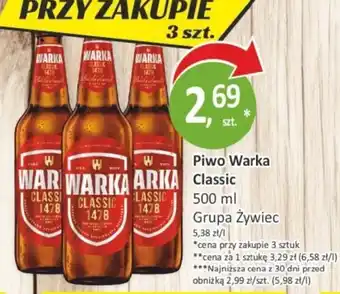 Piwo Warka Classic