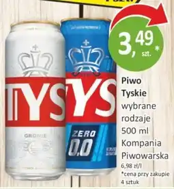 Passa Piwo Tyskie wybrane rodzaje oferta