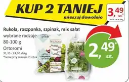 Passa Rukola, roszonka, szpinak, mix sałat wybrane rodzaje oferta