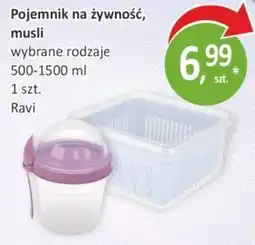 Passa Pojemnik na żywność, musli Ravi oferta
