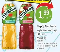 Passa Napój Tymbark wybrane rodzaje oferta