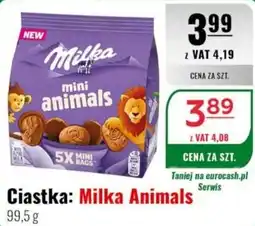 Eurocash Ciastka: Milka Animals oferta