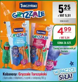 Eurocash Kabanosy: Gryzzale Tarczyński oferta
