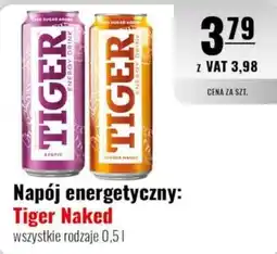 Eurocash Napój energetyczny: Tiger Naked oferta