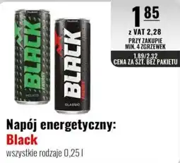 Eurocash Napój energetyczny: Black oferta