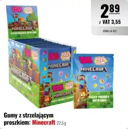 Eurocash Gumy z strzelającym proszkiem: Minecraft oferta