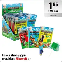 Eurocash Lizak z strzelającym proszkiem: Minecraft oferta