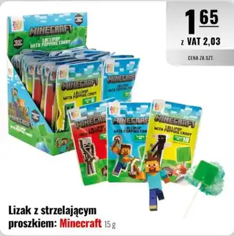 Eurocash Lizak z strzelającym proszkiem: Minecraft oferta