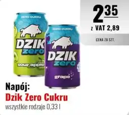 Eurocash Dzik Zero Cukru oferta
