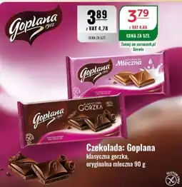 Eurocash Czekolada: Gopplana klasyczna gorzka, oryginalna mleczna oferta