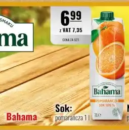 Eurocash Bahama Sok: pomarańcza oferta